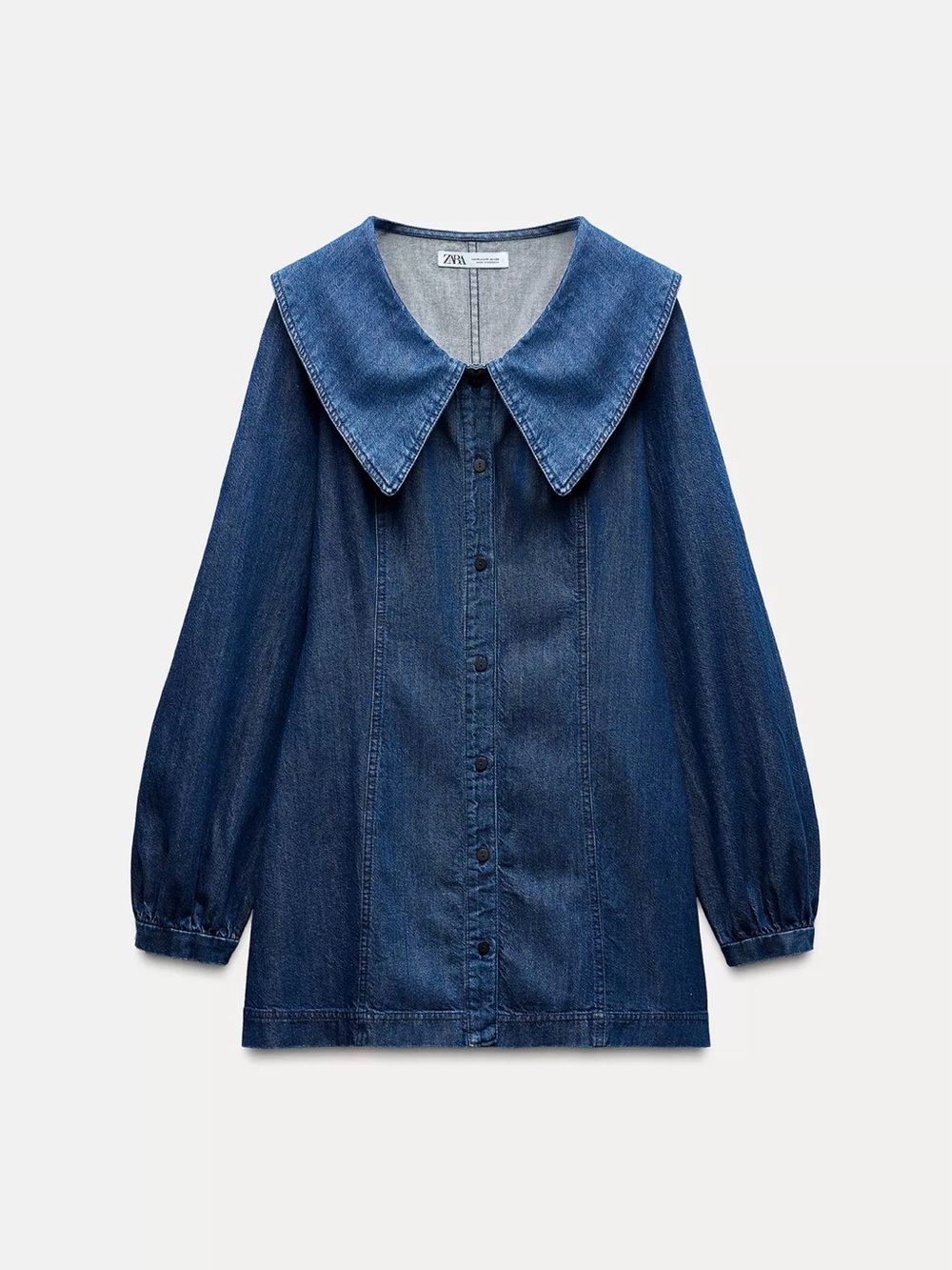 ZARA Peter Pan Collar TRF Mini Dress